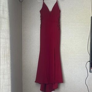 Xtraordinary Deep Red Maxi Dress